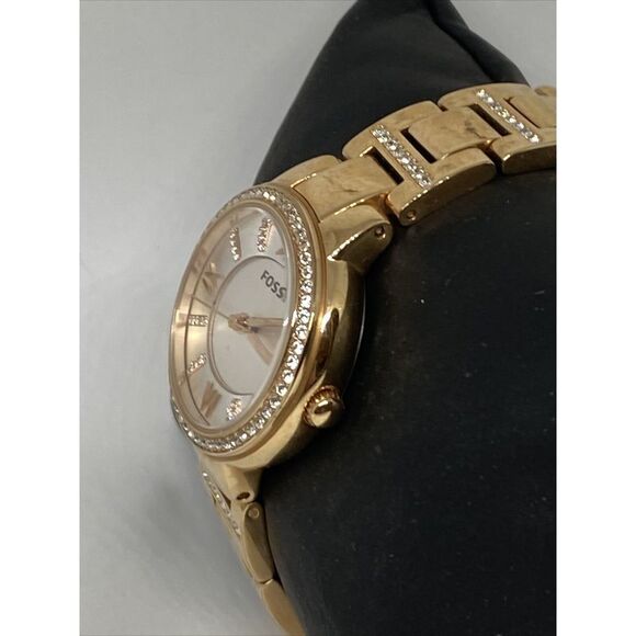 Fossil Virginia ES3284 Women's Stainless Steel Analog Dial Quartz Watch JK679 - Picture 4 of 12